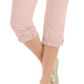 Calça Capri Curvy Rosa Feminina Style &amp; Co Tamanho 4