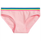 Maidenform Little &amp; Big Girl's Rainbow Waist Seamless Hipster Underwear Rosa Tamanho Grande