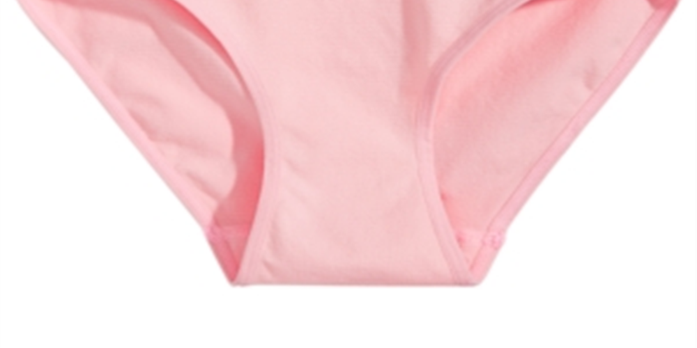 Maidenform Little &amp; Big Girl's Rainbow Waist Seamless Hipster Underwear Rosa Tamanho Grande