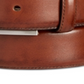 Cinto social profissional masculino de couro Tasso Elba, marrom, tamanho 42