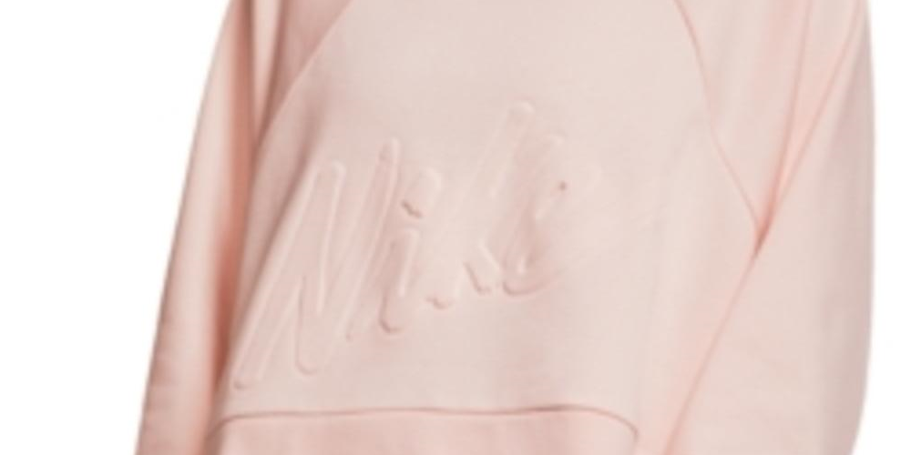 Moletom Nike Fitness Feminino Rosa Tamanho Médio
