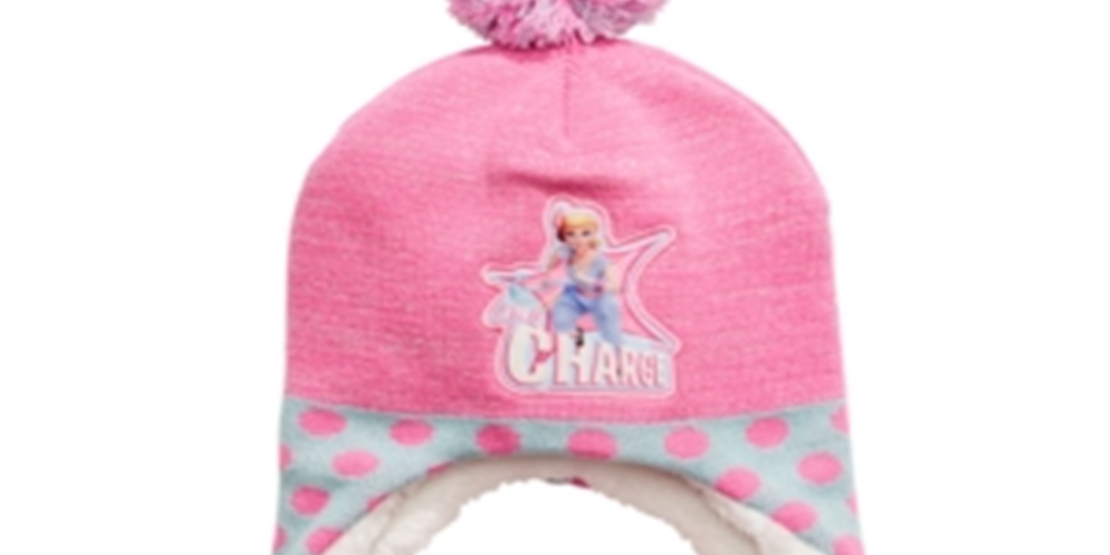 Conjunto de 2 peças de chapéu e luvas Bo Peep Heidi da Disney Big Girl's Toy Story, rosa, tamanho único