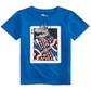 Camiseta infantil Epic Threads Little Boy's King Card, azul, tamanho 7