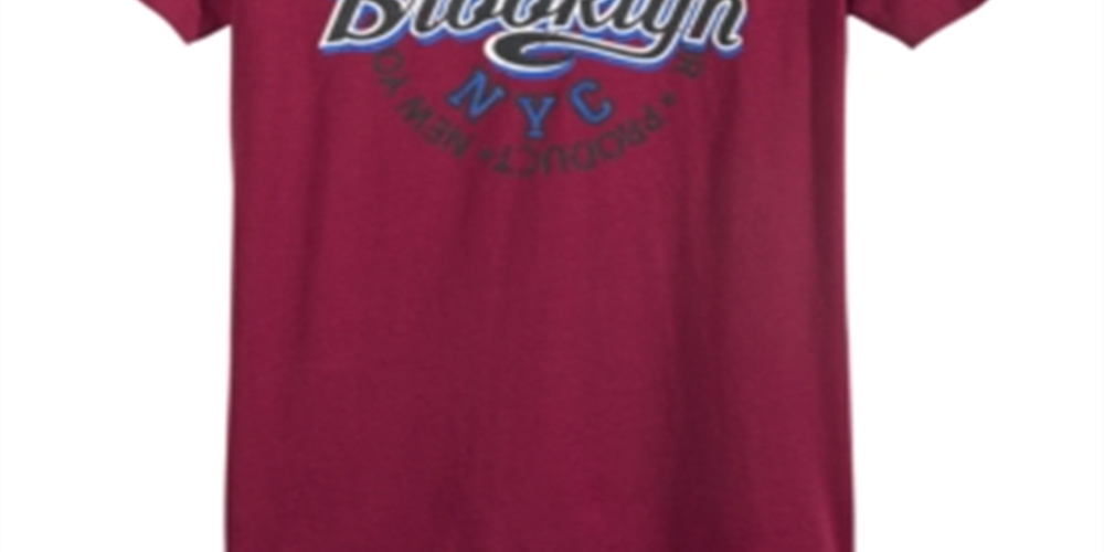 Camiseta Epic Threads Big Boy's Brooklyn Epic vermelha tamanho pequeno