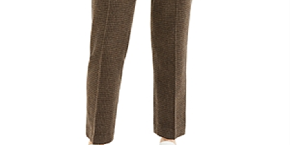 Calça feminina sob medida Theory marrom tamanho 4