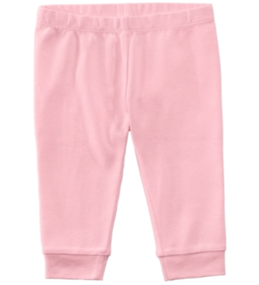 Calça jogger de algodão para bebê First Impressions, rosa, tamanho 3-6 meses