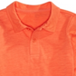 Camisa polo de algodão infantil First Impressions para meninos, laranja, tamanho 4T