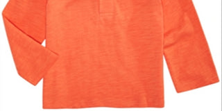 Camisa polo de algodão infantil First Impressions para meninos, laranja, tamanho 4T