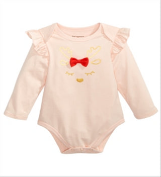 Body Rena para Bebê Menina First Impressions Rosa Tamanho RECÉM-NASCIDO