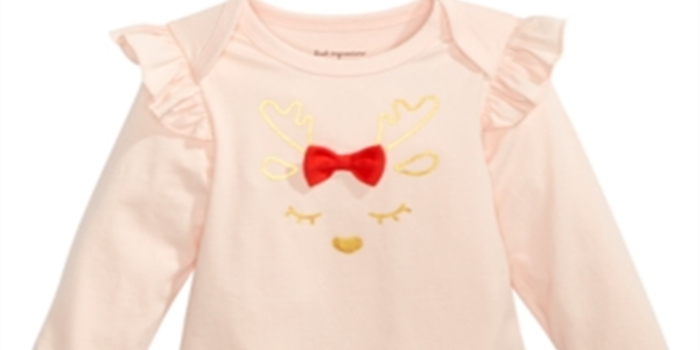 Body Rena para Bebê Menina First Impressions Rosa Tamanho RECÉM-NASCIDO