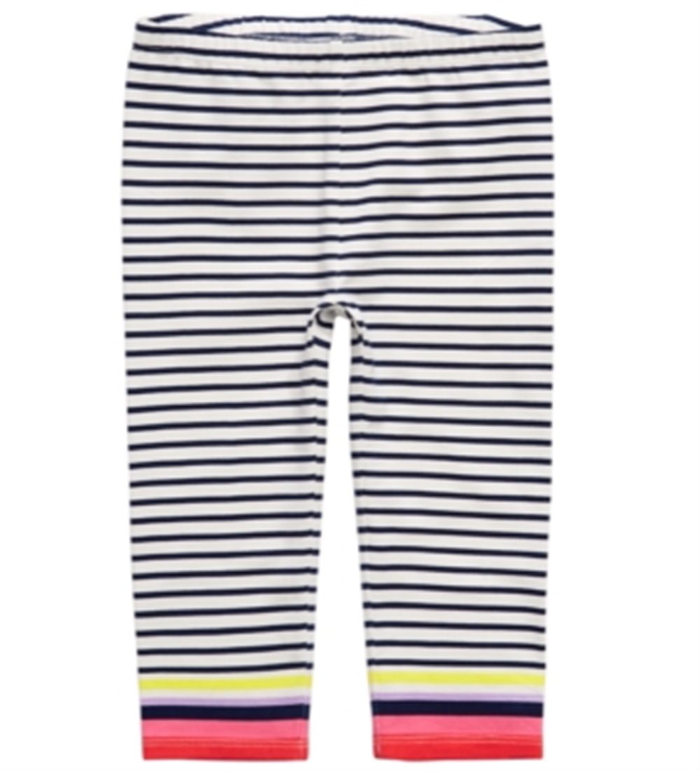 Leggings elásticas para bebês meninas First Impressions, brancas, tamanho 6 a 9 meses