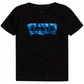 Camiseta gráfica Levi's Big Boy's Foil Batwing Logo, preta, tamanho 4T