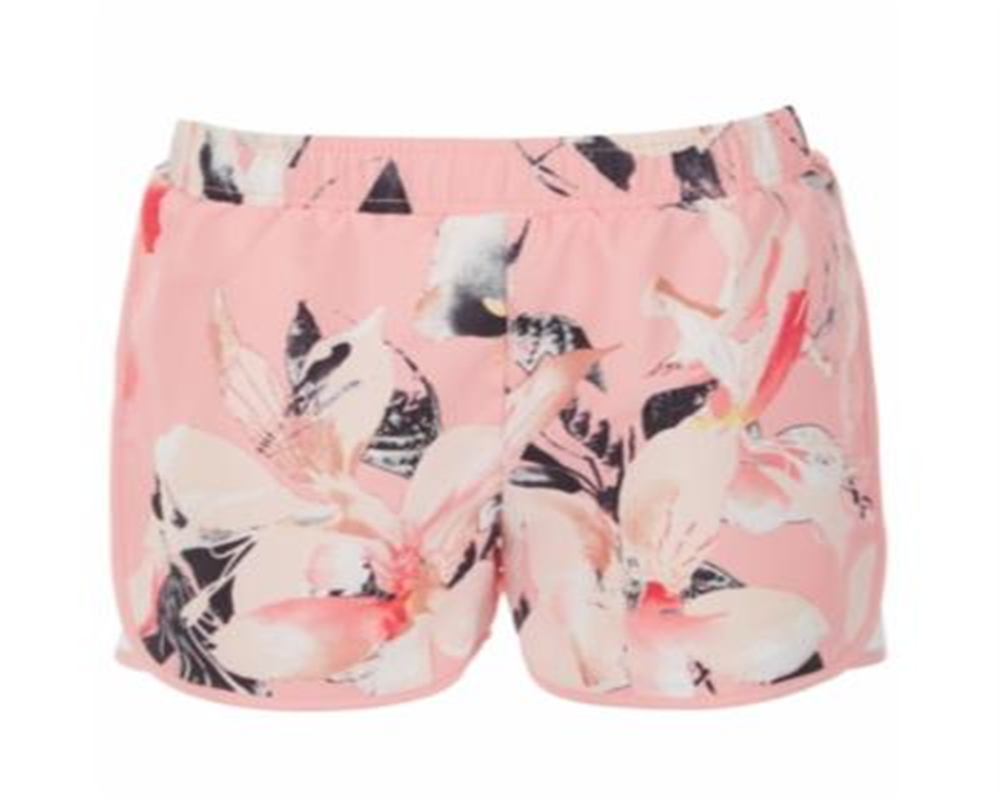 Shorts esportivo estampado Ideology Little Girl's, rosa, tamanho 6