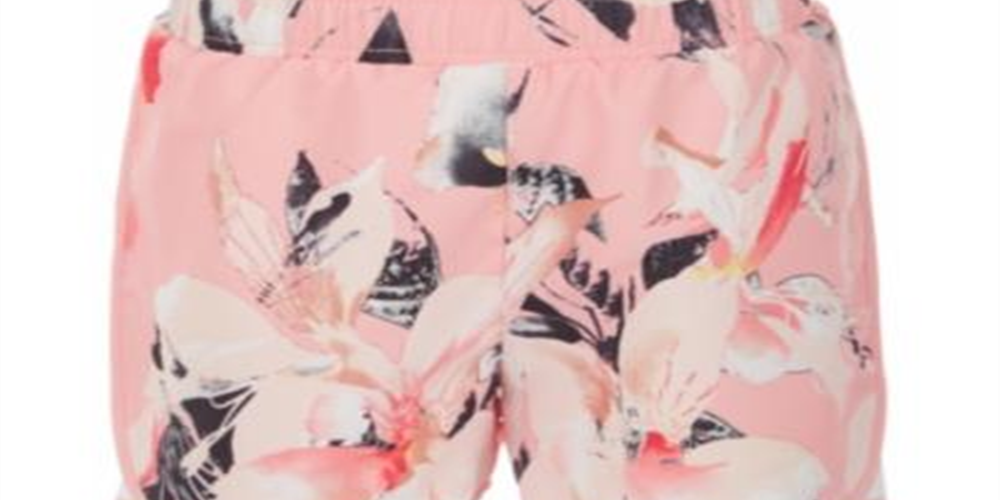Shorts esportivo estampado Ideology Little Girl's, rosa, tamanho 6