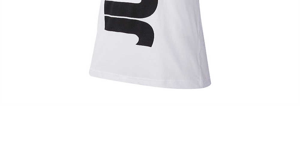 Camiseta regata Nike Sportswear Just Do It Graphic para meninos, branca, tamanho X-G