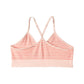 Sutiã Calvin Klein Feminino Canelado Racerback Rosa Tamanho Médio
