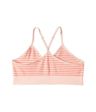 Sutiã Calvin Klein Feminino Canelado Racerback Rosa Tamanho Médio