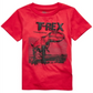 Camiseta T-Rex Vermelha Epic Threads para Meninos, Tamanho 5