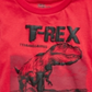 Camiseta T-Rex Vermelha Epic Threads para Meninos, Tamanho 5