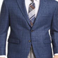 Lauren Ralph Lauren Masculino Classic-Fit UltraFlex Stretch Azul Xadrez Casaco Esportivo Azul Tamanho 40R