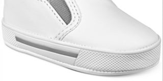 First Impressions Baby Boy's Hi Bye Slip on Sapatos Cinza Tamanho 2
