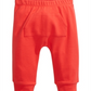 Calça jogger de algodão com bolso canguru First Impressions para meninos e meninas, tamanho vermelho, recém-nascido