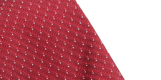Gravata profissional de seda Cicero masculina Alfani vermelha tamanho regular