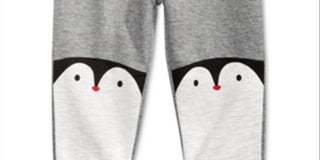 First Impressions Baby Boy's Penguins Jogger Pants Gray Size 3-6MOS