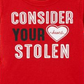Camiseta Carter's Infantil Menino Estampa Coração Algodão Vermelha Tamanho 2T