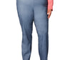 Calça skinny feminina Charter Club Plus Tummy Control de cintura alta, azul, tamanho 26W