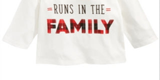 Camiseta de algodão com estampa bonita para meninos First Impressions, branca, tamanho 3-6 meses