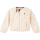 Jaqueta de pele sintética Tommy Hilfiger para meninas, tamanho 3T, marrom