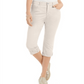 Calça Capri Curvy Creme Feminina Style &amp; Co Tamanho 10