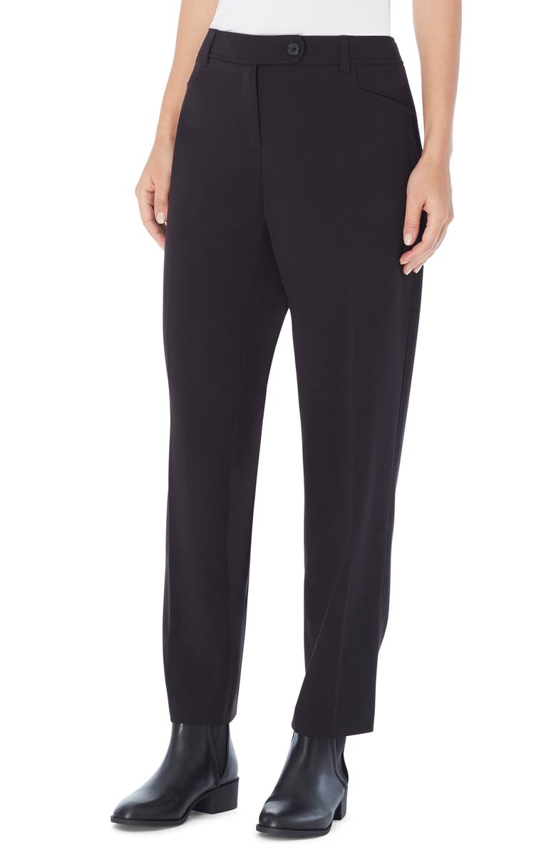 Calça feminina Jones New York Woven preta tamanho 14