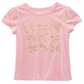 Camiseta infantil feminina Epic Threads com borboletas brilhantes, rosa, tamanho 2T