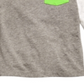 Camiseta infantil com bolso colorido First Impressions para meninos, tamanho 3T, cinza