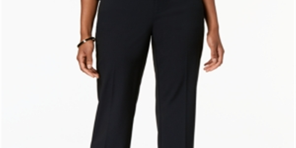 Calças femininas Charter Club, azul, tamanho 6