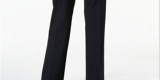 Calças femininas Charter Club, azul, tamanho 6