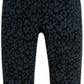 Calças jegging Levi's Leopard Pull On para meninas, pretas, tamanho 8