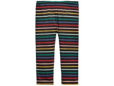 Leggings listradas para bebês meninas First Impressions, pretas, tamanho 6-9 meses