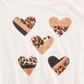 Camiseta com estampa gráfica e gravata lateral Epic Threads Big Girl, tamanho médio, branca