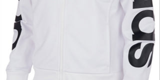 Jaqueta Bomber Adidas Big Girl's Adi Branca Tamanho X-Grande