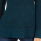 Suéter feminino estilo &amp; co com pontos mistos, verde, tamanho pequeno GG