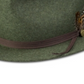 Boné Fedora Stetson Layden Felt Masculino Verde Tamanho P