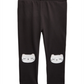 Leggings de gato para meninas First Impressions, pretas, tamanho 12 MOS