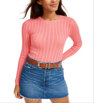 Suéter Pointelle Junior da Hooked Up By IOT Rosa Tamanho Pequeno