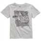 Camiseta infantil Epic Threads para meninos com carrinho de salto, cinza, tamanho 3T