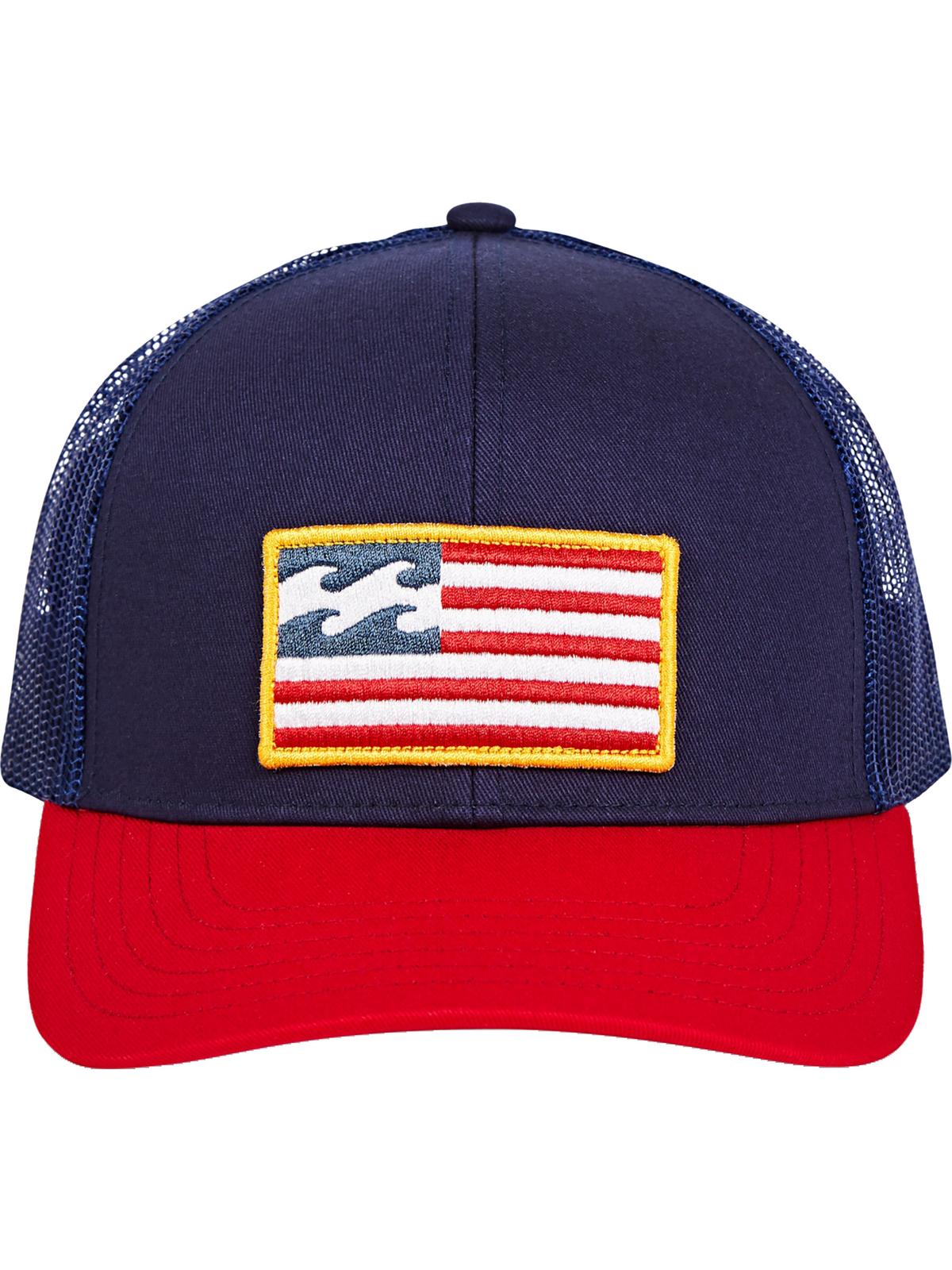 Boné Billabong Snapback Sports Merica Masculino Azul Tamanho Regular