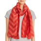 Eileen Fisher Cachecóis Wraps Femininos Vermelhos Tamanho Regular