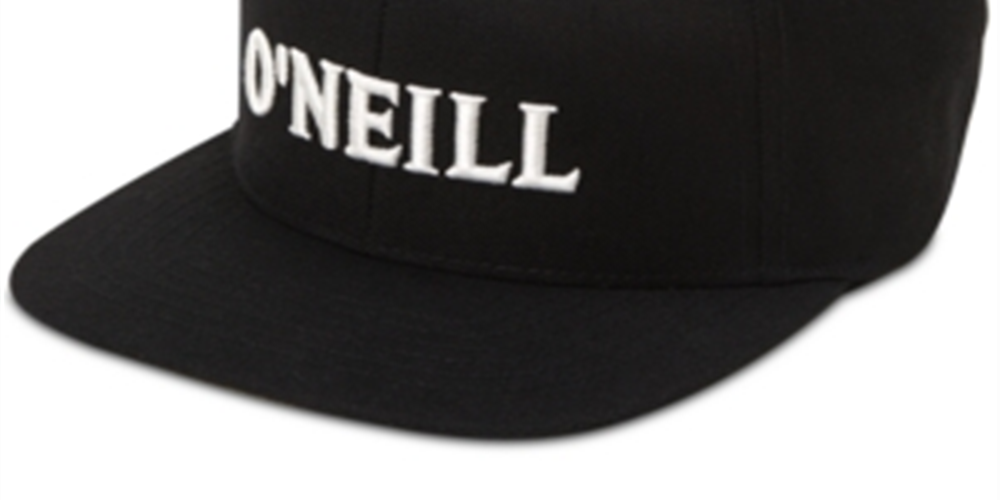 Boné de beisebol masculino O'Neill Houstons Logo, preto, tamanho regular